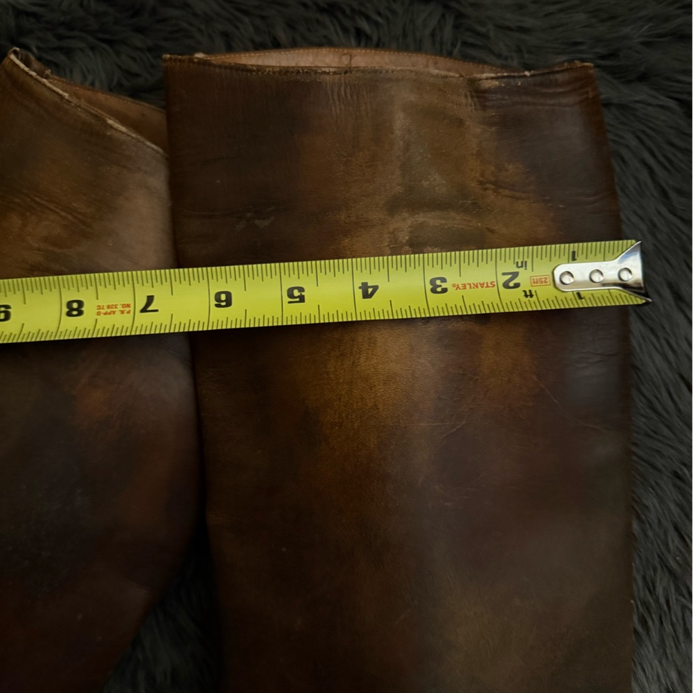 Original Vintage Men’s Antique US Army Cavalry Riding Boots - Picture 10 of 12